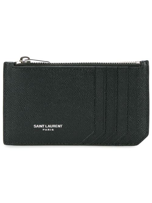 Leather card holder SAINT LAURENT | 609362BTY0N1000